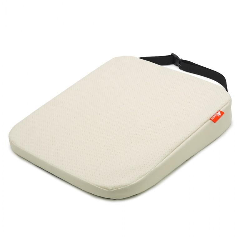 ACEPEED 차량용 키높이방석 높이조절 방석 경사 AP16 가죽 베이지 6cm
