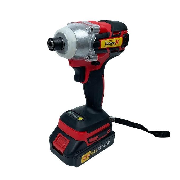 툴렉스 21V 충전 임팩드라이버 무선 드릴 TKID-300N 2.0AH