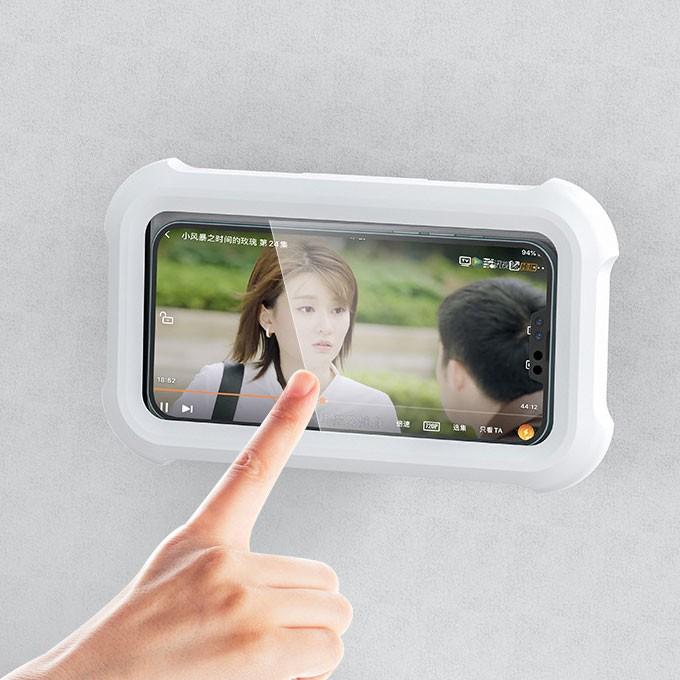 무타공 욕실 핸드폰 스마트폰 거치대 방수