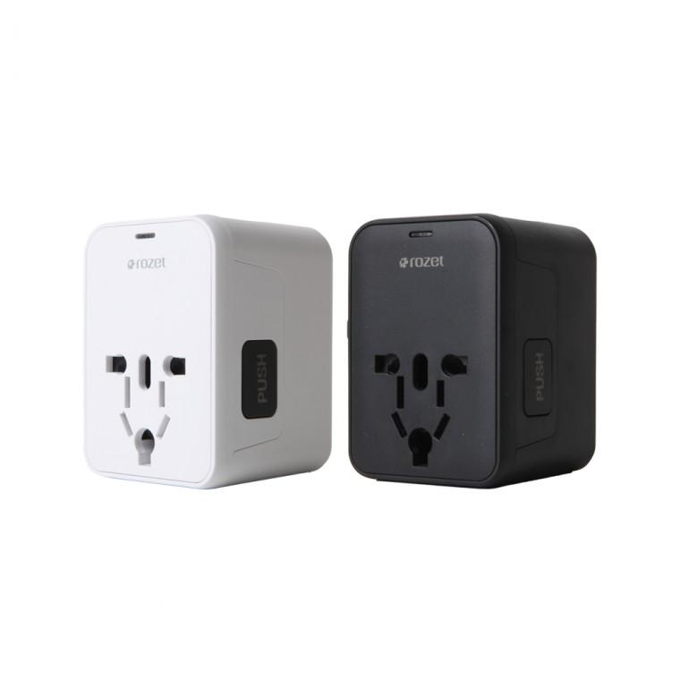 rozet 여행용멀티어댑터 고용량 4포트 45W RV-530