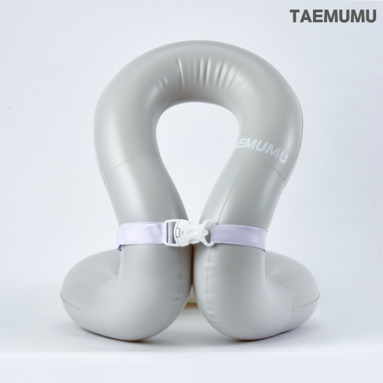 태무무 넥튜브 아동 어린이 성인 50kg (크림) 구명조끼 부력보조복