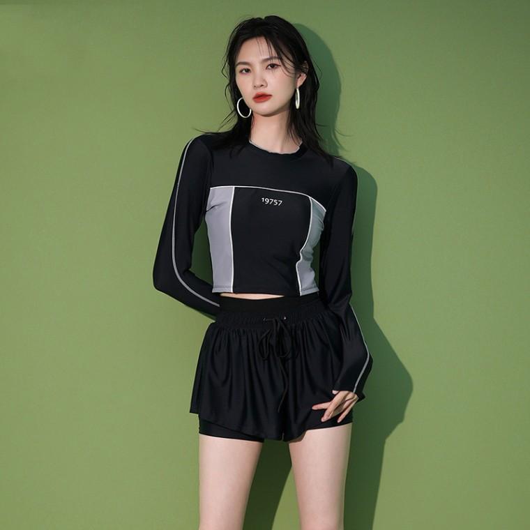 여성 긴팔 수영복세트
