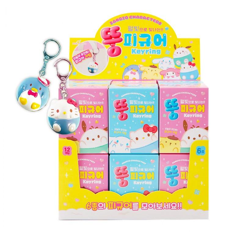 뚱 피규어 키링-12EA