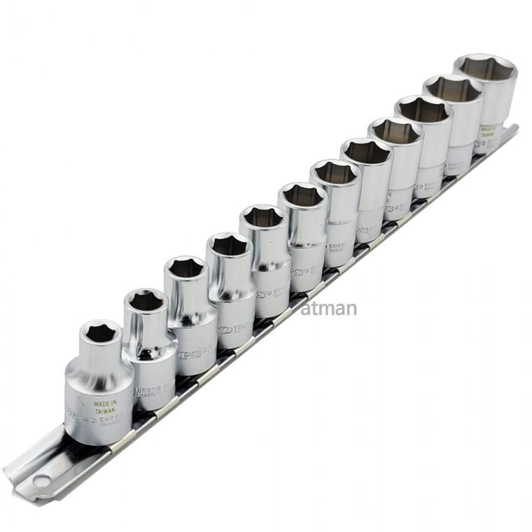 TOPS 1/2 (12.7mm) 12PCS 6각 핸드소켓 복스 세트