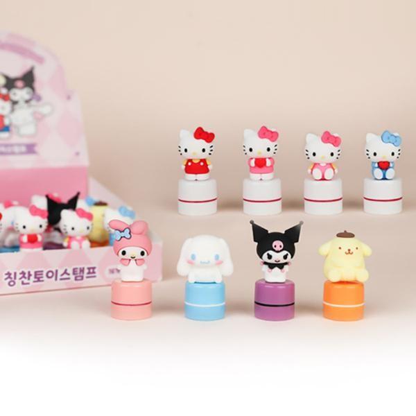 산리오 캐릭터즈 칭찬토이스템프