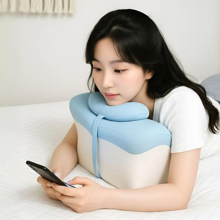 엎드려자는 베개 역류성식도염 쿠션 역류방지 엎드려 다리 베개