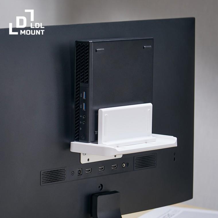 엘디엘 마운트 포터블 미니 PC 거치대 Air Deck APL-CPB23W 맥미니독 거치대