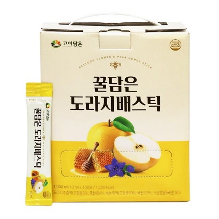 고이담은 꿀담은 도라지배스틱 10ml x 100포