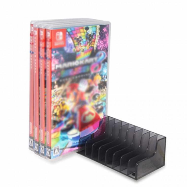 CD DVD 케이스 홀더 2개 CD꽂이 DVD보관함 CD선반 CD정리함 CD정리대 DVD정리 CD정리 DVD보관 책장정리