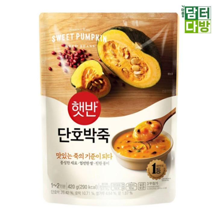 CJ 햇반 단호박죽 420g X 5개