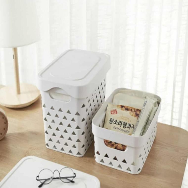 양말박스 소품박스 수건정리함 뚜껑박스 소품정리함 속옷정리함 간식상자