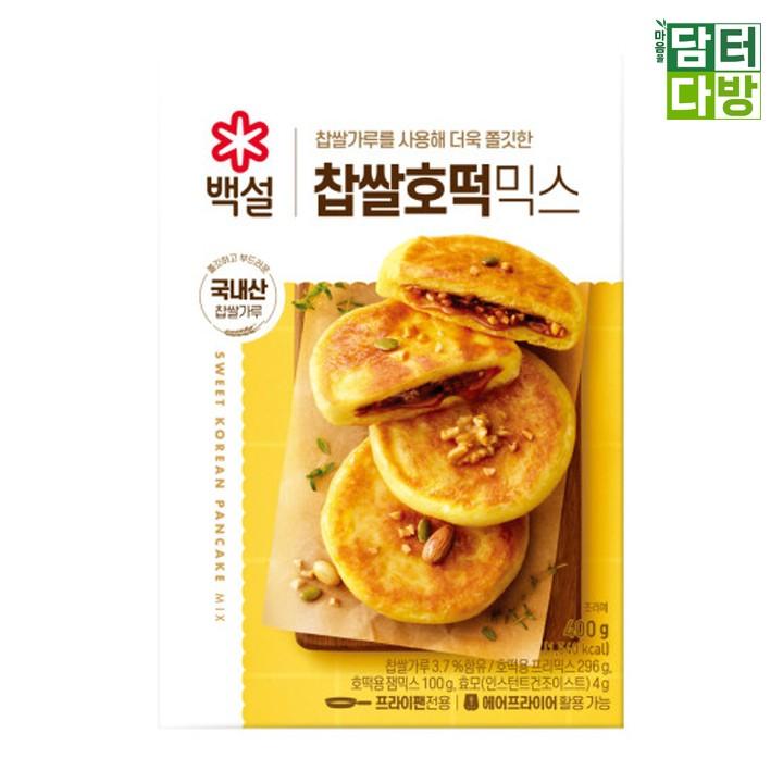 백설 찹쌀호떡믹스 400g X 5개