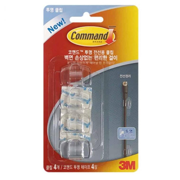 투명 전선정리 벽걸이 콘센트정리 책상선정리 충전기홀더 충전선홀더