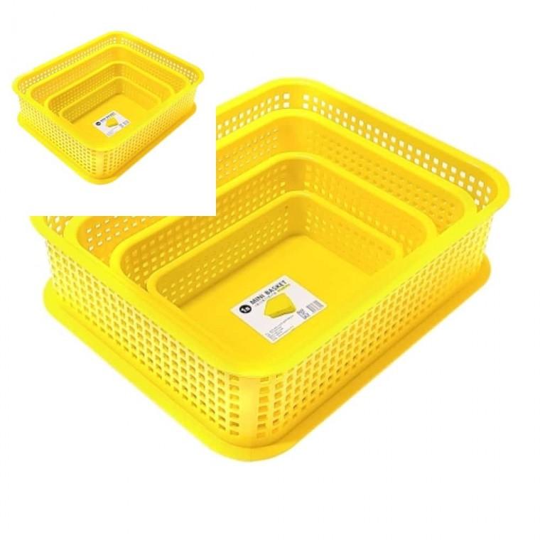 사물함 미니바구니 4호 400x330x110mm 박스 20개입 간편바스켓 수납정리바구니 수납정리함 정리바구니