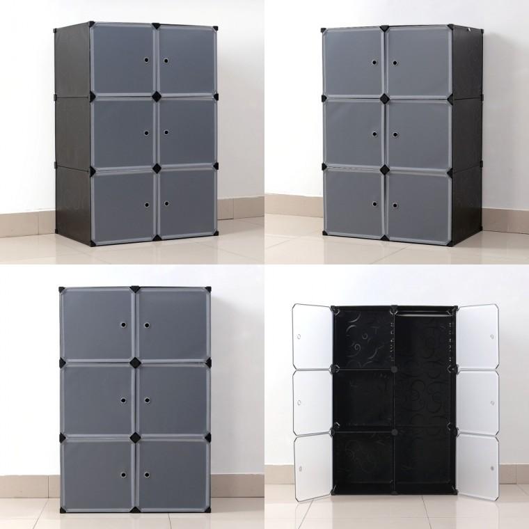 DIY 복합 수납박스 4칸 70x105cm 수납정리함 정리용품 정리박스