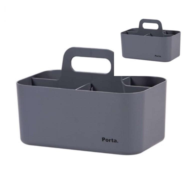 포르타 컴팩트 250x156x170 박스 12개입 소품정리함 욕실용품정리 주방트레이 수납정리함
