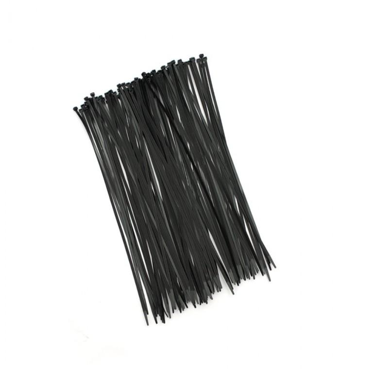 블랙 케이블타이 100p 5x500mm 케이블정리밴드 배선정리타이 케이블선정리