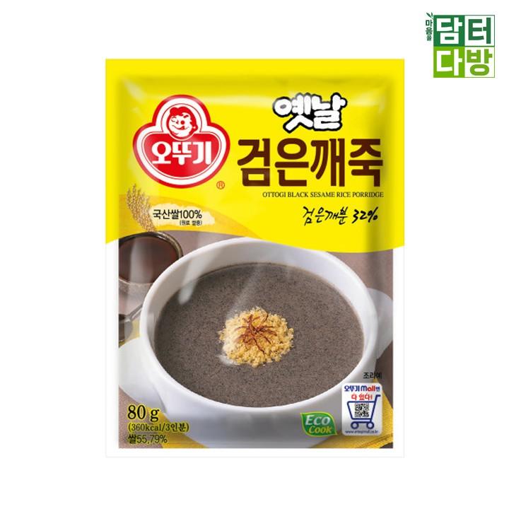 오뚜기 옛날 검은깨죽 80g X 5개