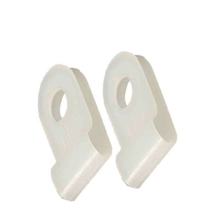 새들 PVC 카이스 8N 1000EA 케이블선정리 파이프고정 새들PVC 선정리클립