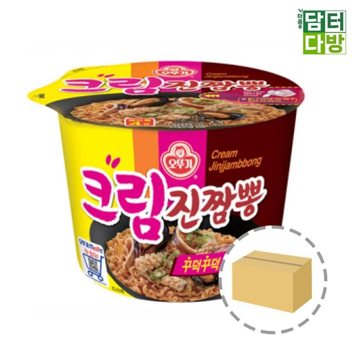 오뚜기 크림진짬뽕 큰컵 1BOX (12컵)