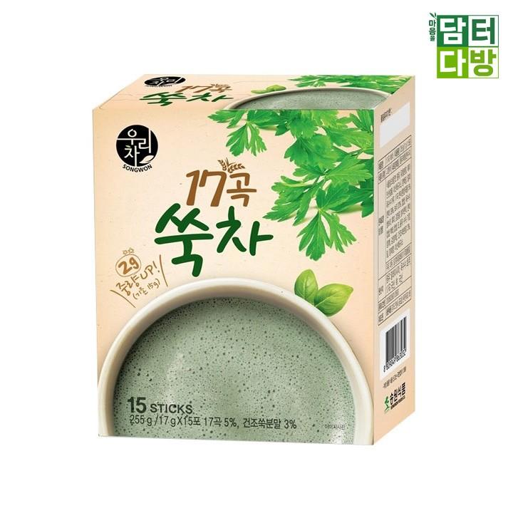 (무배) 송원 17곡 쑥차 15스틱