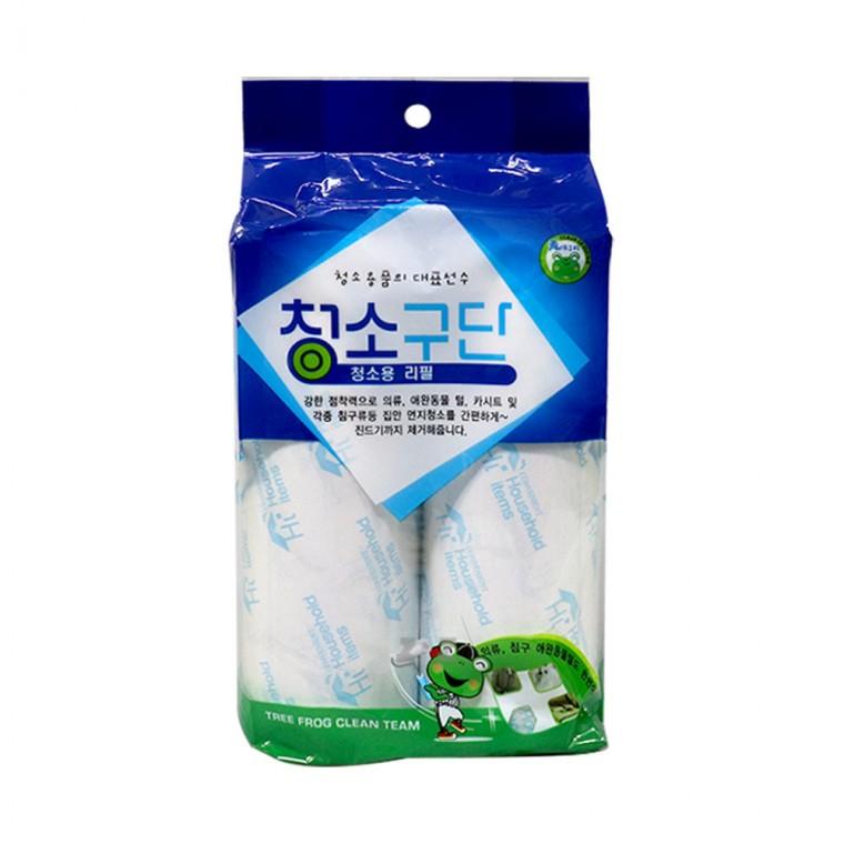 청소구단 청소용 리필 160mmx10m-TK/테이프 크리너/돌돌이/테이프클리너/먼지제거기/롤러/찍찍이/머리카락