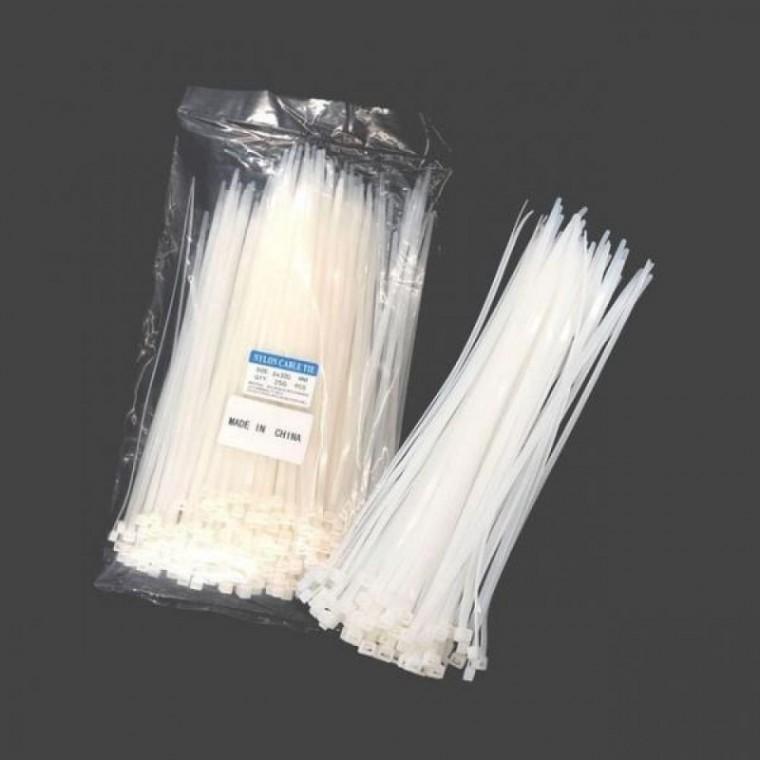 6x300mm 티비 튼튼한케이블타이 오토바이케이블타이 전선고정클립 마크타이 벽고정선정리타이
