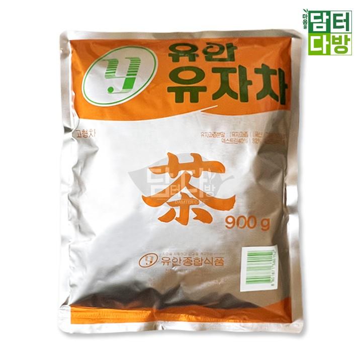 유안 자판기용 유자차 900g