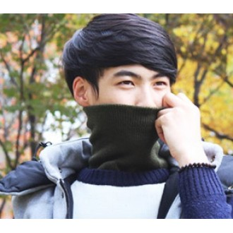 국산면 목만있는 페이크 목폴라 목토시 넥워머 니트목폴라