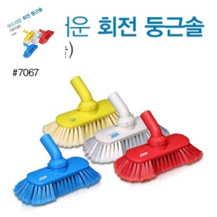 회전 둥근솔 타일벽청소솔 욕실청소솔 화장실청소도구 화장실청소브러쉬 타일틈새청소
