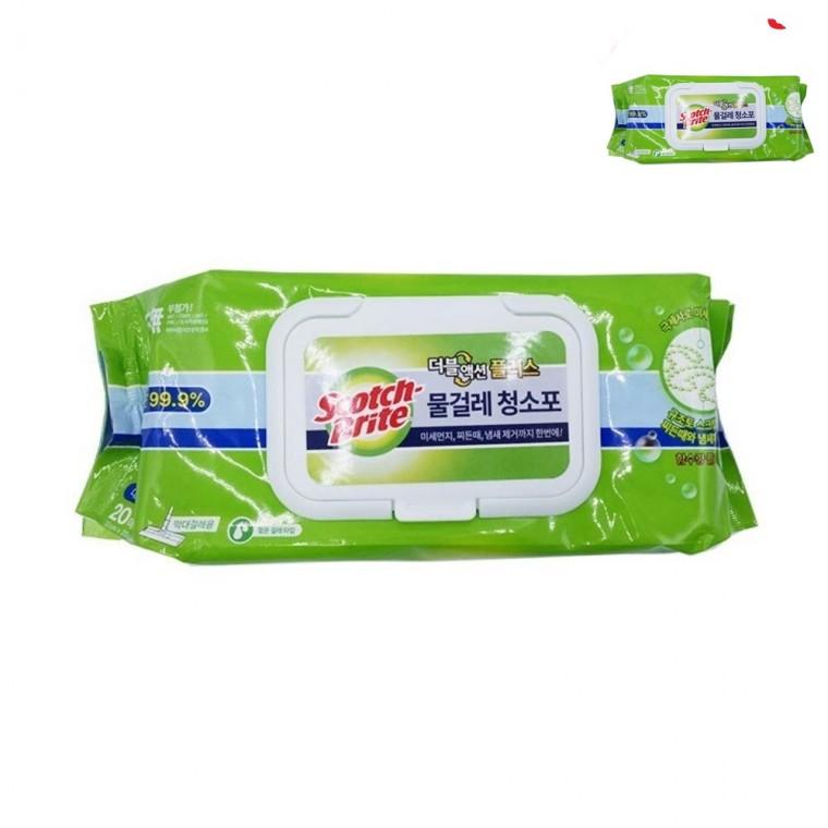 일회용물티슈 물청소걸래 찌든때청소포 청소포걸레 청소용티슈 물걸레 청소포 대형 20매