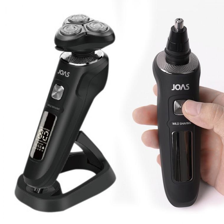 조아스 전기 면도기 콧털제거기 휴대용 방수 면도기