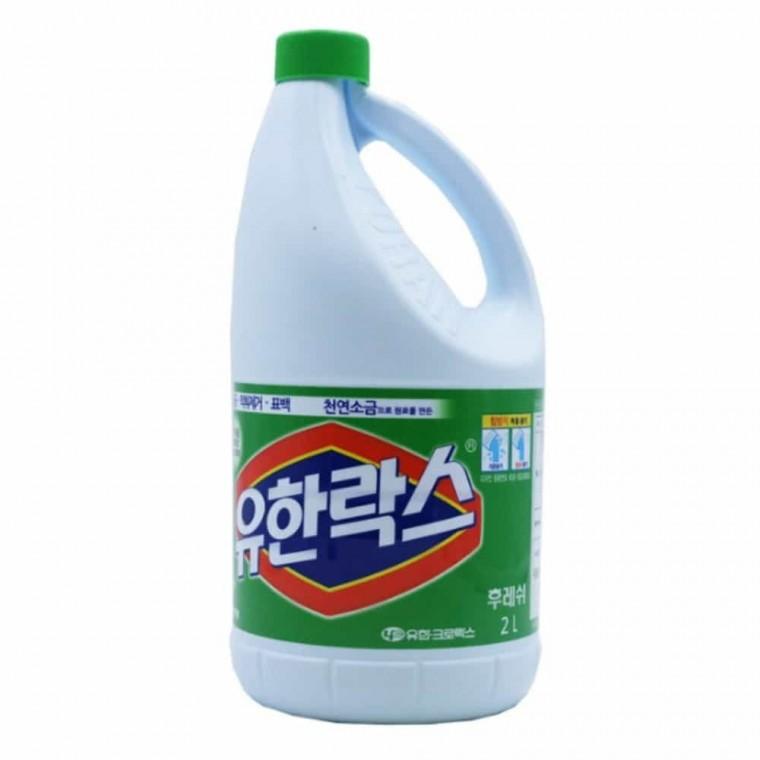 유한락스 2L 용기 청소락스 락스화장실청소 욕실청소락스 청소용락스 화장실락스