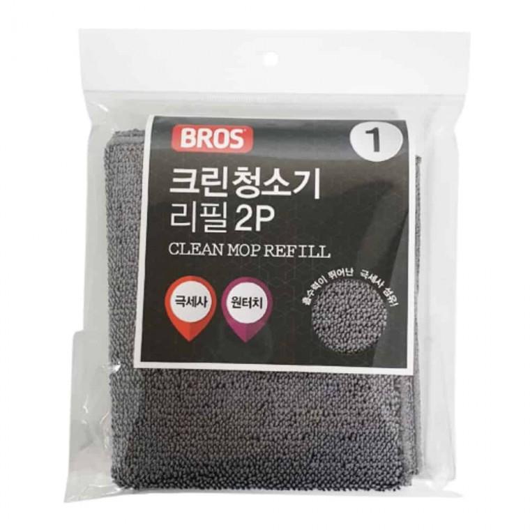 극세사 교체형걸레 밀대청소 청소도구 물청소기 상가바닥청소