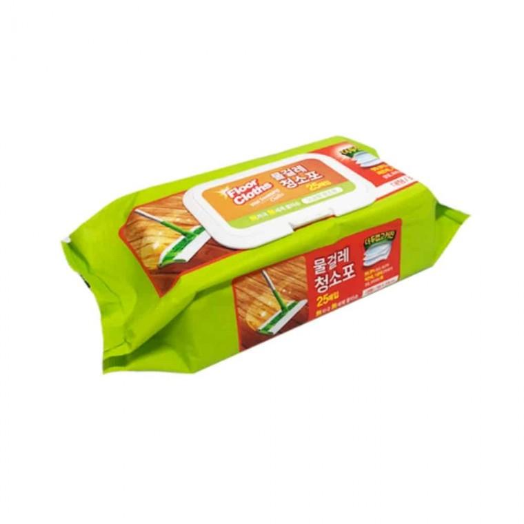 물걸레 청소포 대 25매 청소패드 물청소포 일회용물걸레청소포 세정티슈