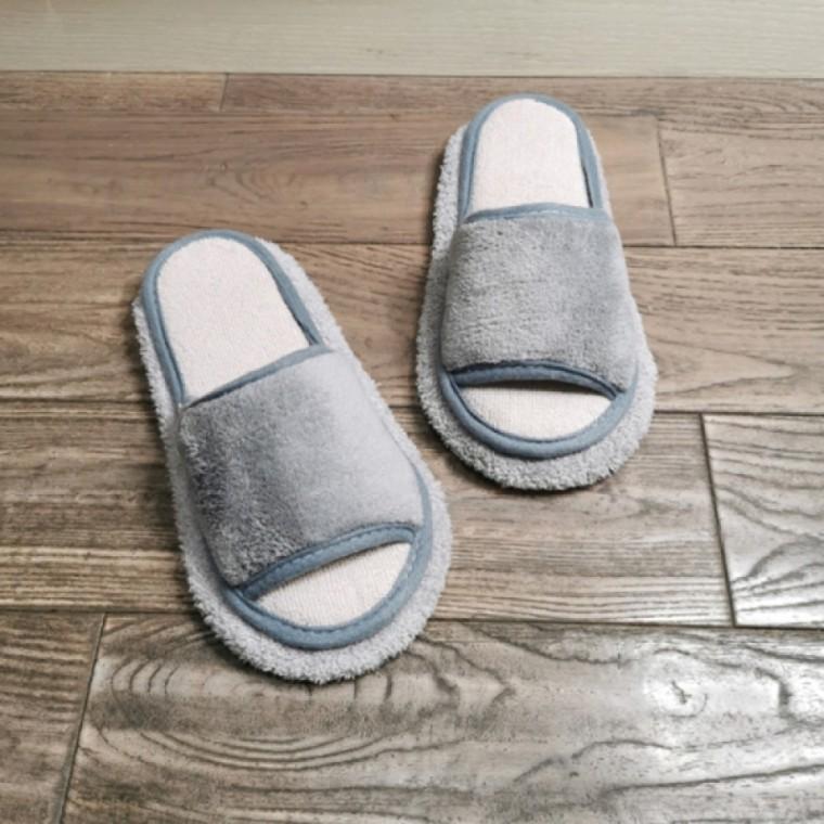극세사  실내화 걸레 청소용 발걸레 2sizes