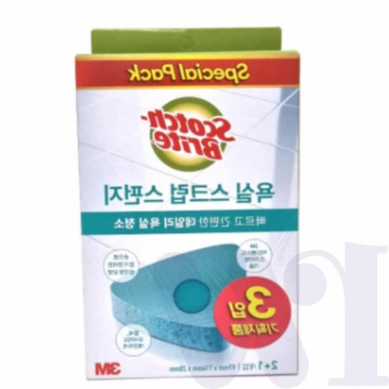 욕실 청소 스펀지 2+1개입 욕실수세미 욕실청소스펀지 청소수세미 화장실청소스펀지 화장실스펀지