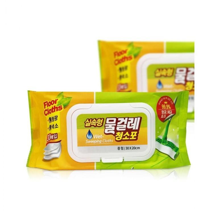 루미나D 물걸레청소포 형 30매 30x20cm 청소 물티슈