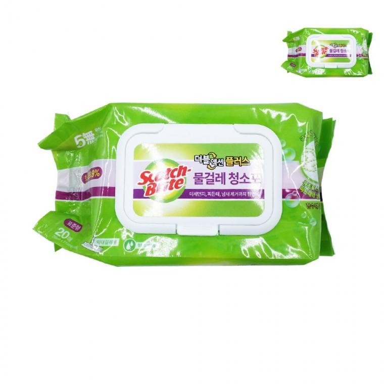 바닥청소포 일회용걸레 일회용청소포 일회용물티슈 물청소걸래 물걸레 청소포 표준형 20매
