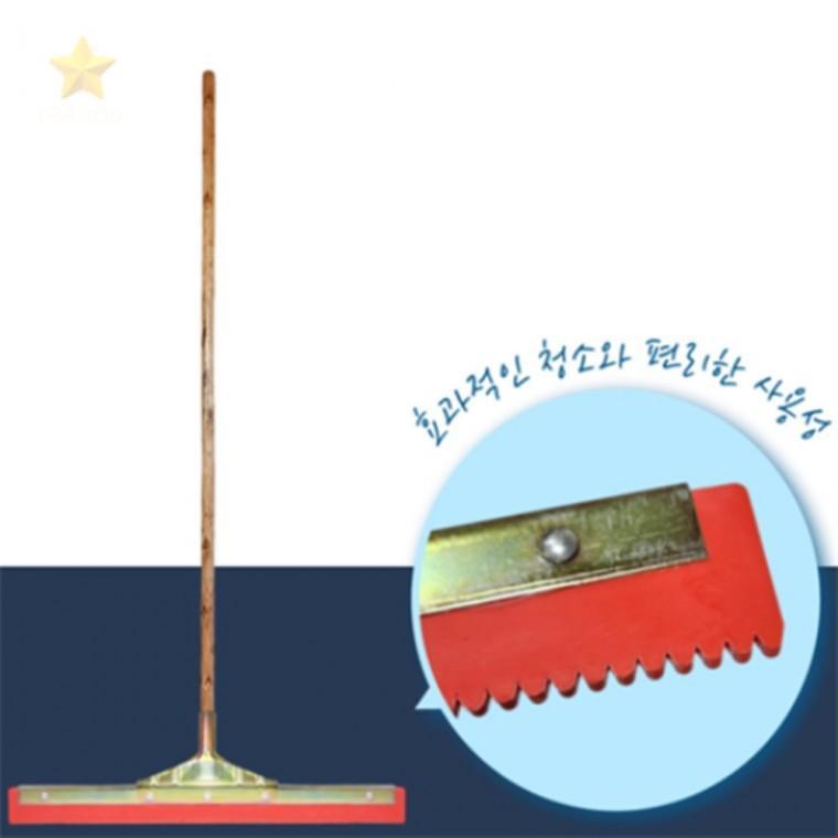 소형 니스목봉 150cm 복도청소밀대 물청소용밀대 상가청소밀대 우레탄작업밀대