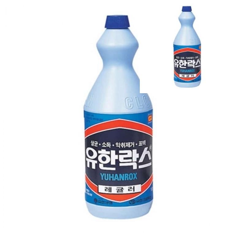유한 락스 1kg 레귤러 박스 12개입 락스세제 화장실청소 주방청소 바닥청소