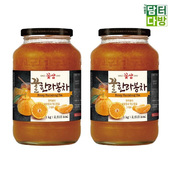 (무배 / 원플러스원) 꽃샘 꿀한라봉차 1kg