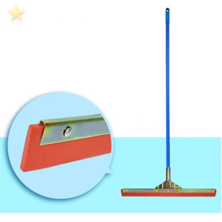 고무55cm 철봉1.2M 지하철화장실청소 산업용청소밀대 바닥청소도구 대형스퀴지