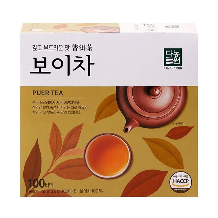 (무배) 다농원 보이차 100티백