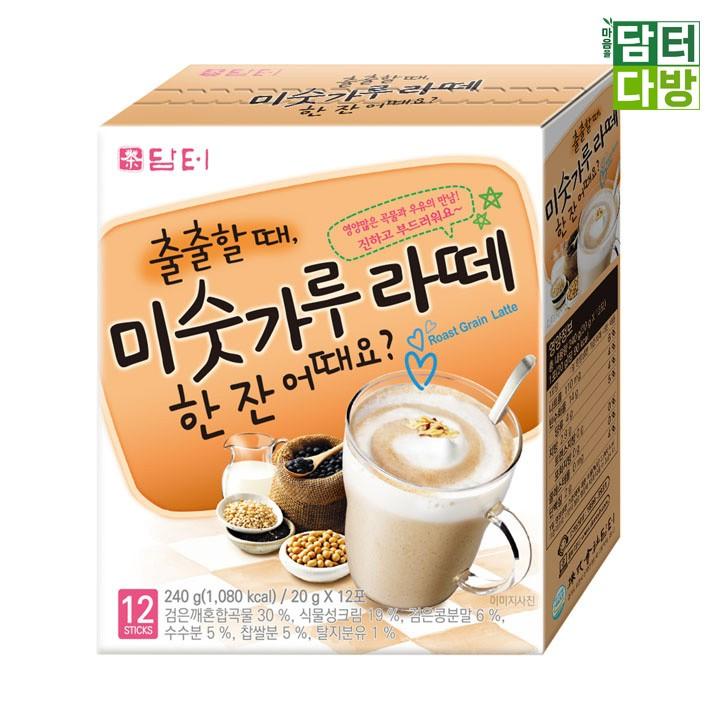 (무배) 담터 미숫가루라떼 12스틱