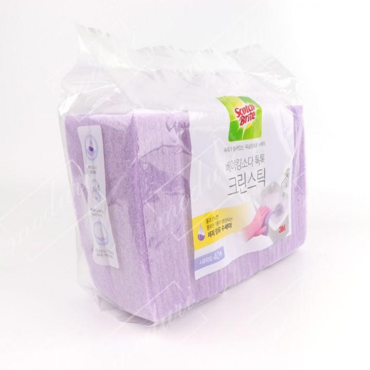 40매 시트타입 변기세정 욕실청소 크린스틱 베이킹소다 톡톡 타일청소 세면대