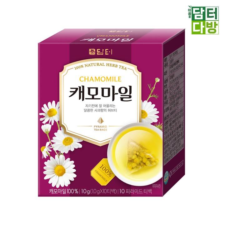담터 캐모마일 허브차 10티백(삼각티백)