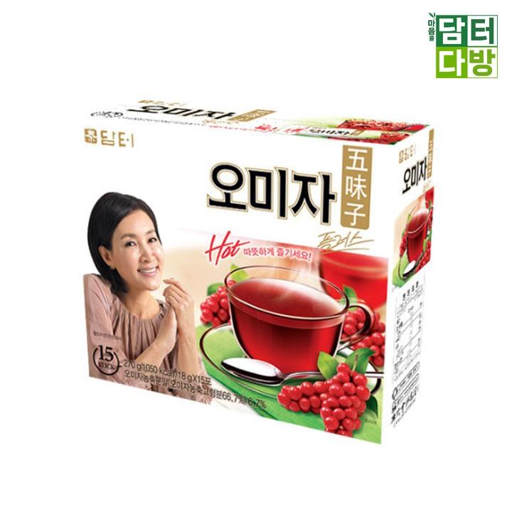 (무배) 담터 오미자차 15스틱