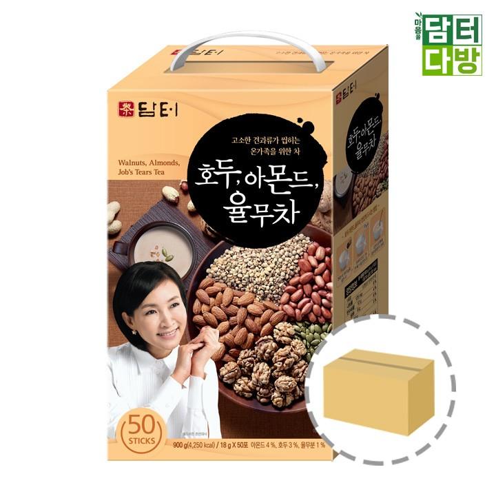 (무배) 담터 호두아몬드율무차 50스틱 1BOX (8개입)