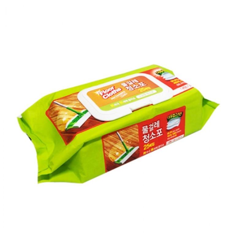 물걸레 청소포 대 5개 청소물티슈 막대걸레 일회용